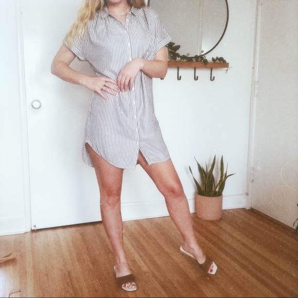 Madewell Central Shirtdress - M - Picture 3 of 8